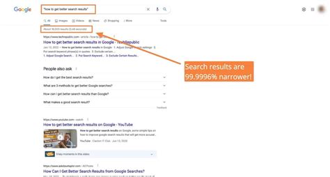 How to get better search results in Google .